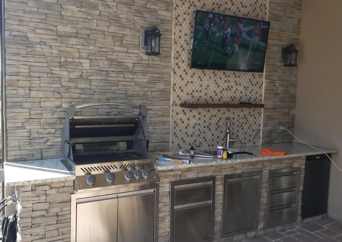Completed concrete project 24 by Tampa Concrete Creations