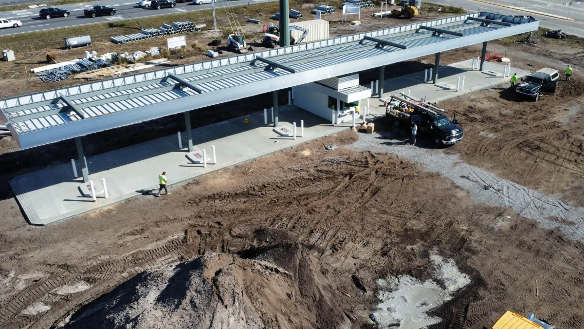 Completed concrete project 23 by Tampa Concrete Creations