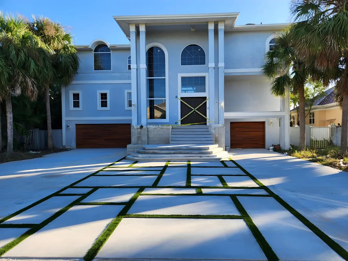 Completed concrete project 22 by Tampa Concrete Creations