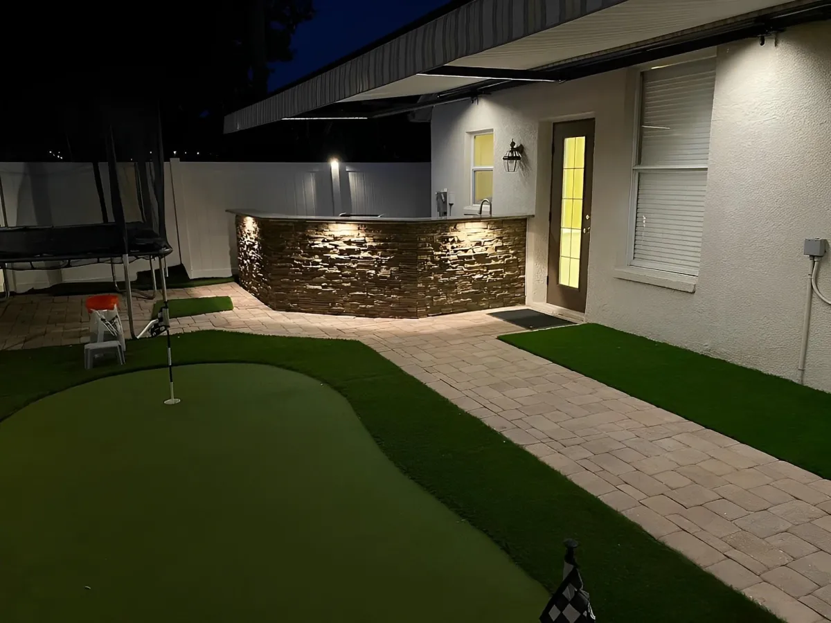 Completed concrete project 12 by Tampa Concrete Creations