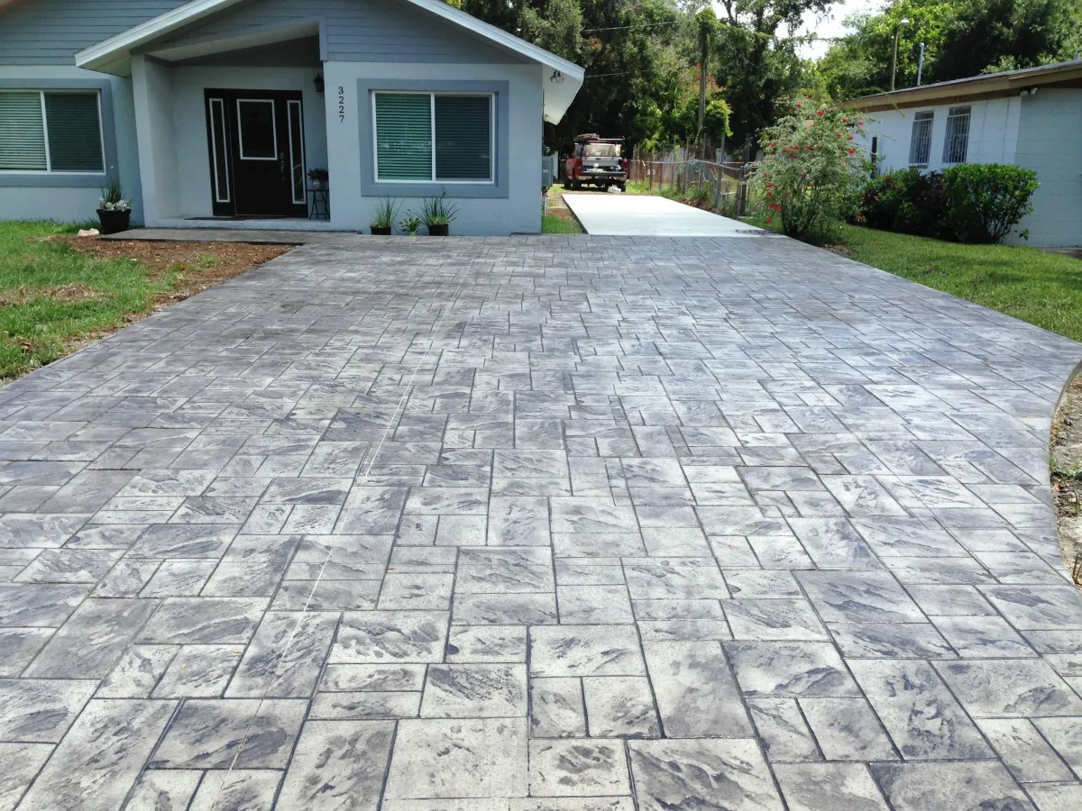 Completed concrete project 16 by Tampa Concrete Creations