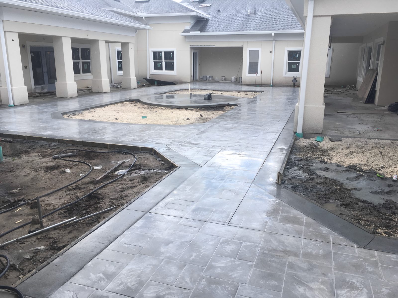 Completed concrete project 27 by Tampa Concrete Creations