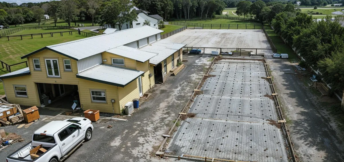Completed concrete project 21 by Tampa Concrete Creations