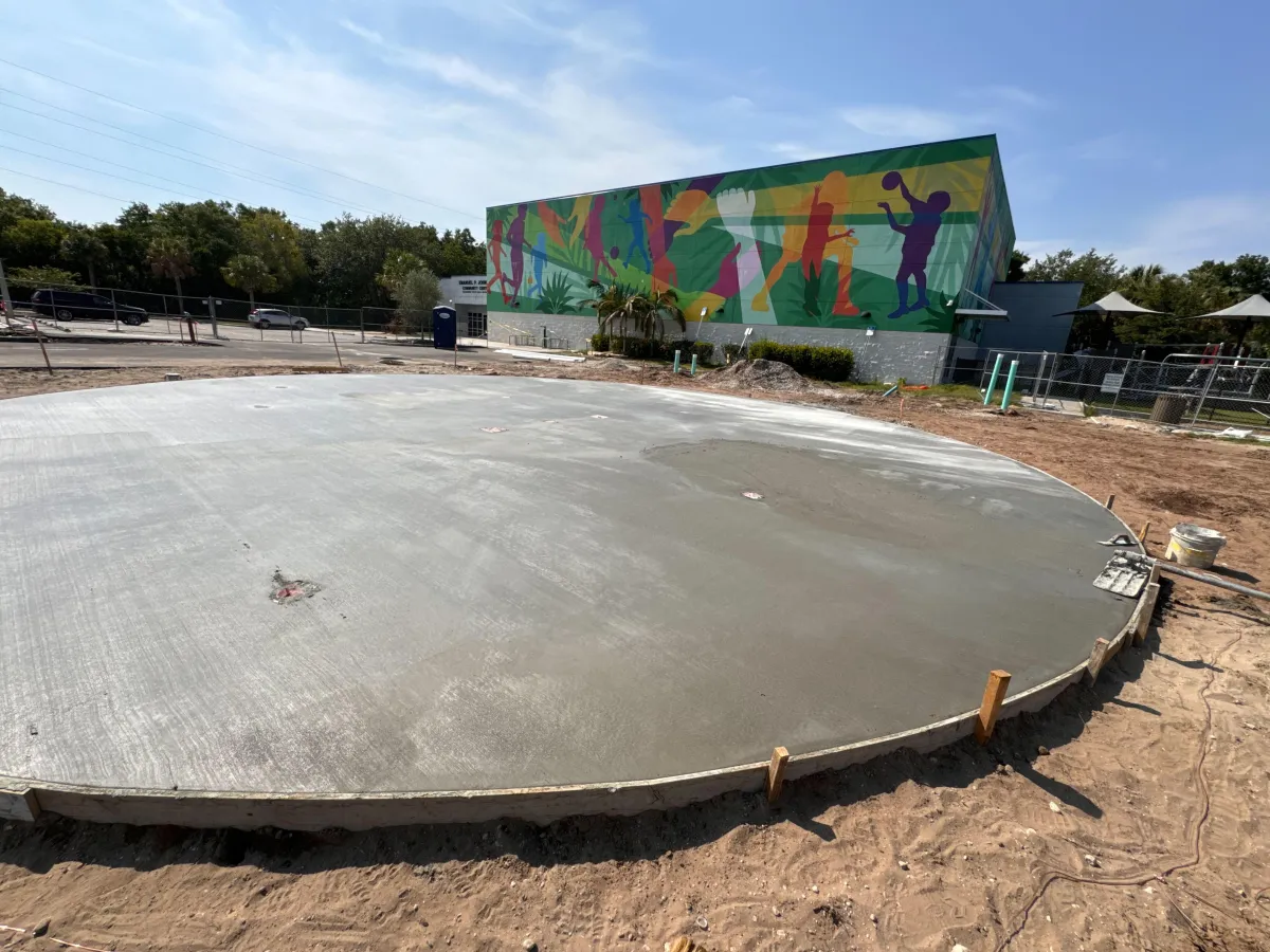 Completed concrete project 25 by Tampa Concrete Creations