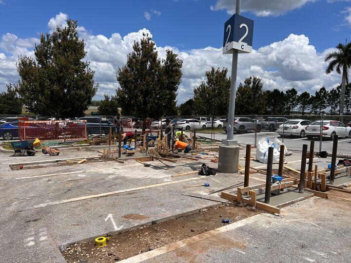 Completed concrete project 32 by Tampa Concrete Creations